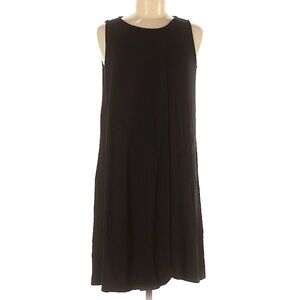 Saks Fifth Avenue Black Oversized Sleeveless Dress